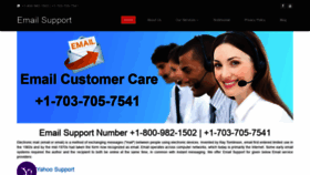 What Email-customer-care.com website looked like in 2020 (3 years ago)