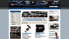 What Euro-cardesign.com website looked like in 2020 (3 years ago)