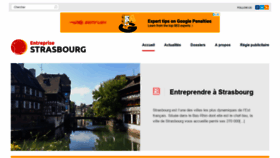 What Entreprise-strasbourg.com website looked like in 2020 (3 years ago)