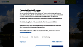 What Emsland-touristik.de website looked like in 2020 (3 years ago)
