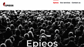 What Epieos.com website looked like in 2020 (3 years ago)