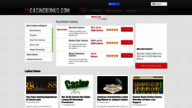 What Encasinobonus.com website looked like in 2020 (3 years ago)