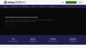 What Easyplatform.com website looked like in 2020 (3 years ago)
