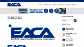 What E2ma.org website looked like in 2020 (3 years ago)