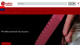 What Excellent-scissors.com website looked like in 2020 (3 years ago)