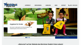 What Englisch-luebeck.de website looked like in 2020 (4 years ago)