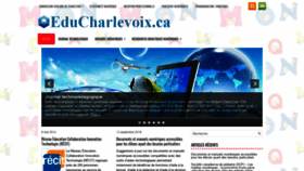 What Educharlevoix.ca website looked like in 2020 (3 years ago)