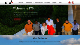 What Etgworld.com website looked like in 2020 (3 years ago)