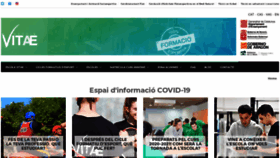 What Escolavitae.com website looked like in 2020 (3 years ago)