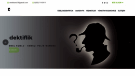 What Ekdedektiflik.com website looked like in 2020 (3 years ago)
