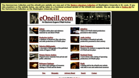 What Eoneill.com website looked like in 2020 (3 years ago)