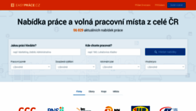 What E-urad-prace.cz website looked like in 2020 (3 years ago)