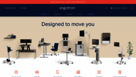 What Ergotron.nl website looked like in 2020 (3 years ago)