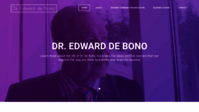 What Edwdebono.com website looked like in 2020 (3 years ago)