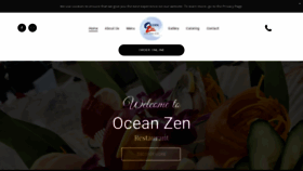 What Eatoceanzen.com website looked like in 2020 (3 years ago)