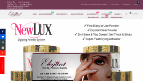 What Elegantnailsupply.com website looked like in 2020 (3 years ago)