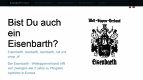 What Eisenbarth-koeln.de website looked like in 2020 (3 years ago)
