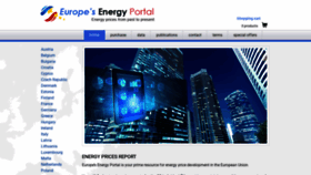 What Energy.eu website looked like in 2020 (3 years ago)