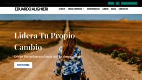 What Eduardoalighieri.com website looked like in 2020 (3 years ago)