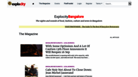 What Explocity.com website looked like in 2020 (3 years ago)