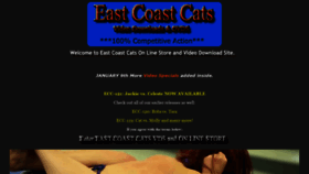 What Eastcoastcats.com website looked like in 2020 (3 years ago)