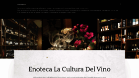 What Enotecalaculturadelvino.it website looked like in 2020 (3 years ago)