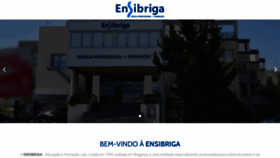 What Ensibriga.pt website looked like in 2020 (3 years ago)