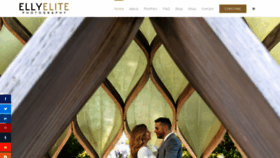 What Ellyelite.com website looked like in 2020 (3 years ago)