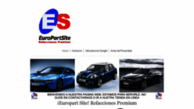 What Europartsite.com.mx website looked like in 2020 (4 years ago)