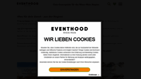 What Eventglueck.de website looked like in 2020 (3 years ago)