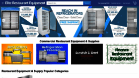 What Eliterestaurantequipment.com website looked like in 2020 (3 years ago)