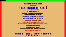 What Ezreadbible.com website looked like in 2020 (3 years ago)