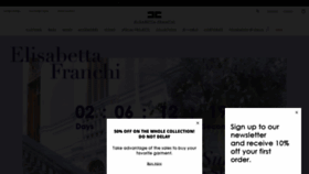 What Elisabettafranchi.it website looked like in 2020 (3 years ago)
