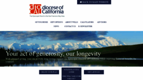 What Episcopalgift.org website looked like in 2020 (3 years ago)