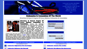 What Embassyworld.com website looked like in 2020 (3 years ago)