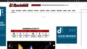 What Elnacional.com.do website looked like in 2020 (3 years ago)