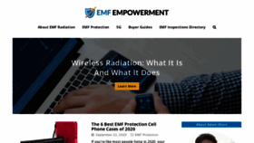 What Emfempowerment.com website looked like in 2020 (3 years ago)