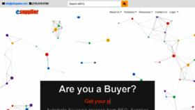 What Esupplier.com website looked like in 2020 (3 years ago)