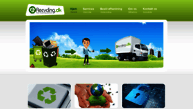 What Erecycling.dk website looked like in 2020 (3 years ago)