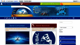 What Eurokomonline.eu website looked like in 2020 (3 years ago)