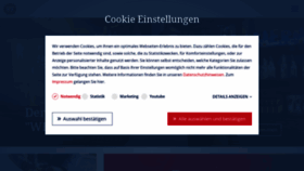 What Erdinger.de website looked like in 2020 (4 years ago)