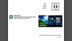 What Exovoid.ch website looked like in 2020 (3 years ago)