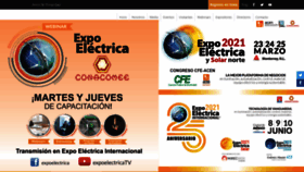 What Expoelectrica.com.mx website looked like in 2020 (3 years ago)
