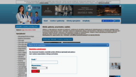 What Ekliniki.pl website looked like in 2020 (3 years ago)