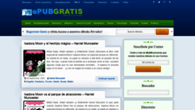 What Epubgratis.net website looked like in 2020 (3 years ago)