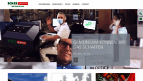 What Eckes-granini.de website looked like in 2020 (3 years ago)