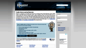 What Edquest.ca website looked like in 2020 (3 years ago)