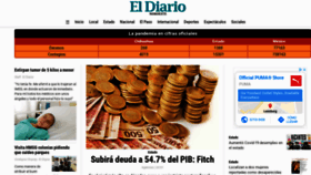 What Eldiariodelnoroeste.mx website looked like in 2020 (3 years ago)
