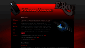 What Ebow.com website looked like in 2020 (3 years ago)
