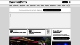 What Eposten.se website looked like in 2020 (3 years ago)